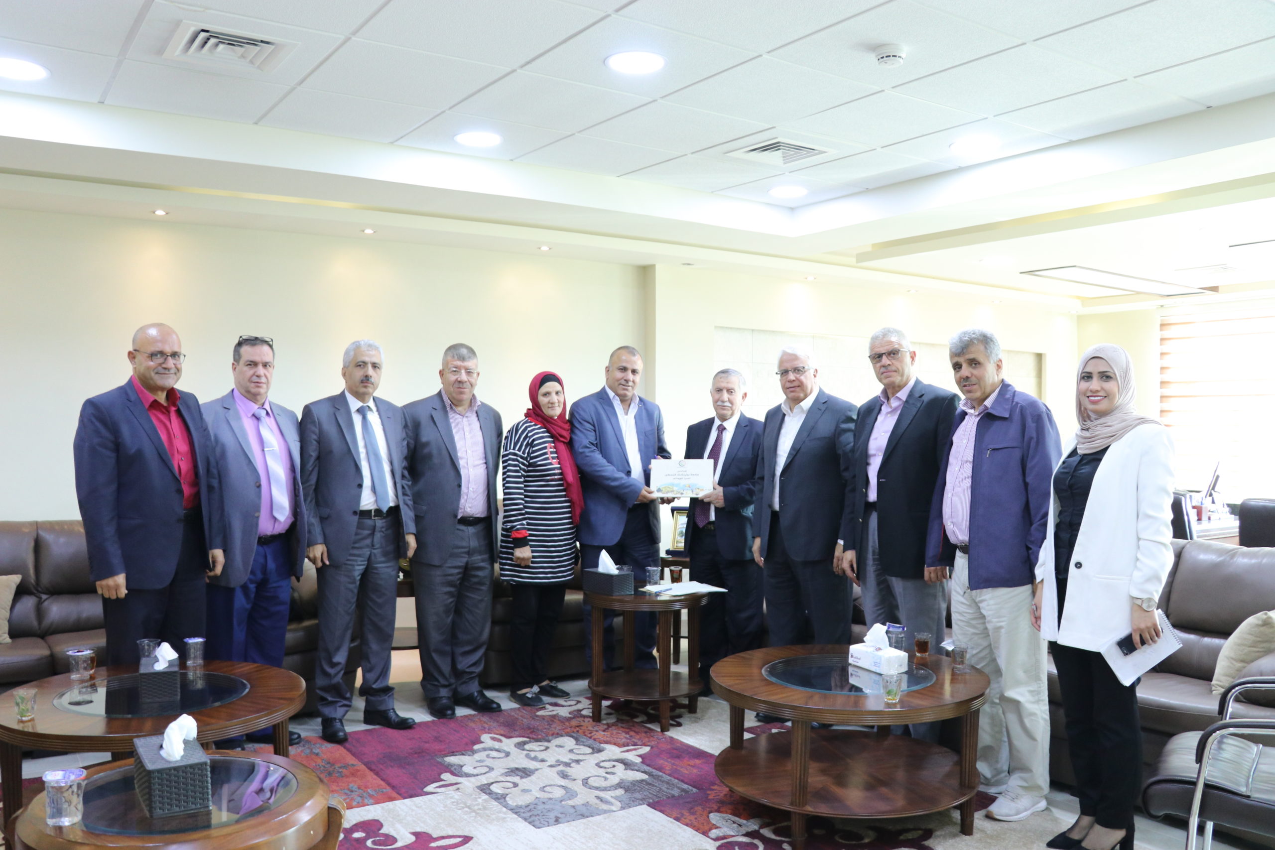 You are currently viewing جامعة بوليتكنك فلسطين تستقبل مستشار رئيس الوزراء لشؤون الصناديق العربية والإسلامية