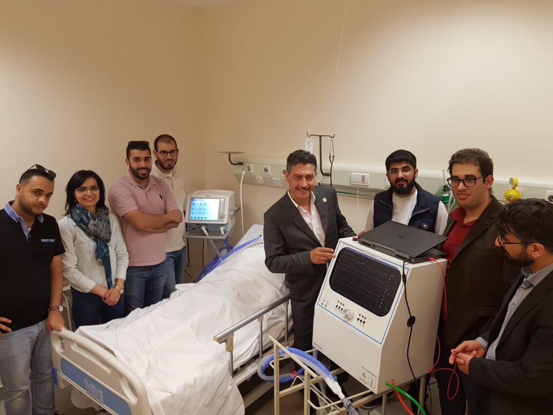 You are currently viewing الجامعة العربية الأمريكية تساهم بدعم مشروع جهاز التنفس الاصطناعي الأول من نوعه في فلسطينCOVENT
