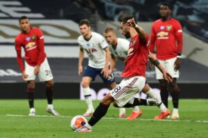 بطولة انكلترا: تعادل متأخر لمانشستر يونايتد في توتنهام بعد الاسئتناف