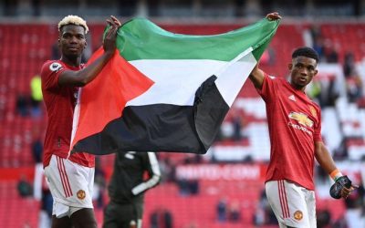 بول بوغبا يتضامن مع فلسطين في قلب ملعب أولترافورد