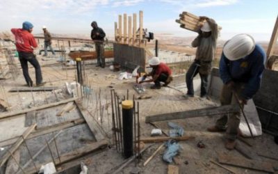 لإحصاء:  مليون عامل فلسطيني.. 17% منهم يعملون في إسرائيل