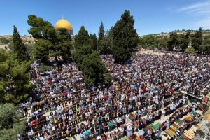 الجمعة الأخيرة من شهر رمضان في المسجد الاقصى