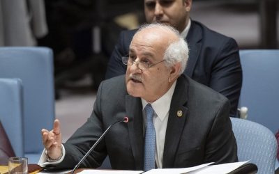 منصور: إهمال مجلس الأمن لمعاناة شعبنا يشجع الاحتلال على مواصلة جرائمه