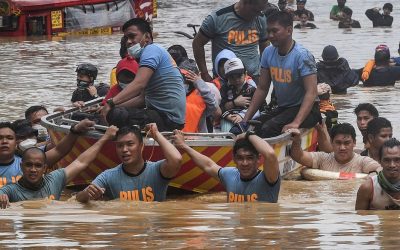 ارتفاع حصيلة قتلى فيضانات الفلبين إلى 25