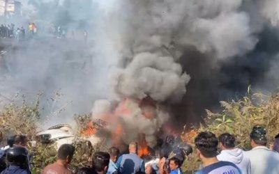 مصرع 69 شخصا في حادث تحطم طائرة في نيبال