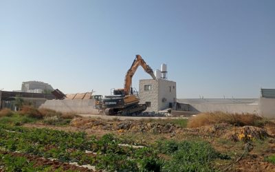 الاحتلال يشرع بعمليات هدم منازل في قرية الديوك التحتا غرب أريحا