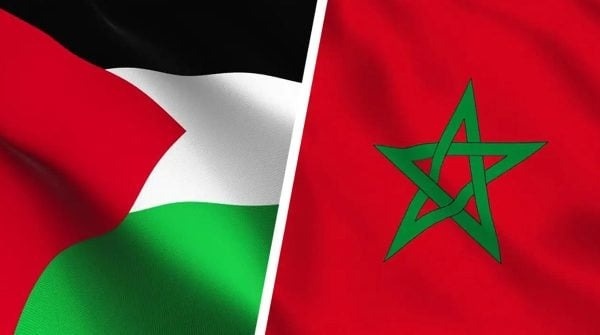 You are currently viewing مظاهرة بالمغرب للتضامن مع فلسطين والتنديد بالتطبيع