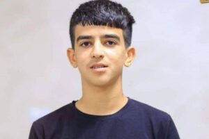 استشهاد الطفل وليد نصار متأثرا بإصابته برصاص الاحتلال في جنين