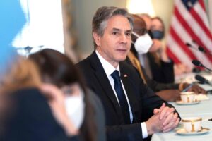 بلينكن يقول إنّه أخذ علماً بتصريحات نتانياهو بشأن المستوطنات