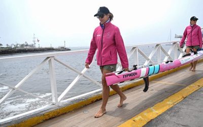 ست نساء يجتزن 8000 كيلومتر تجديفاً في المحيط الهادئ لدعم مرضى السرطان