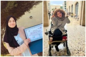 ديانا” و”ياسمين” طالبتان جامعيتان طوَّعتا إعاقتيهما وصنعتا المعجزات