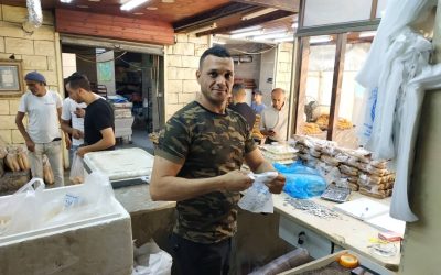 جنين تبكي “ملك” خبّازيها