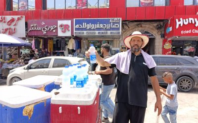 جنين تحت سطوة آب..