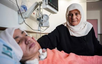 الجريحة رجاء.. مأساة ممتدة منذ عامين
