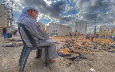 ميدان الدولة وسط طوباس في عين العدوان