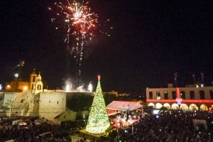 بيت لحم تُضيء شجرة الميلاد