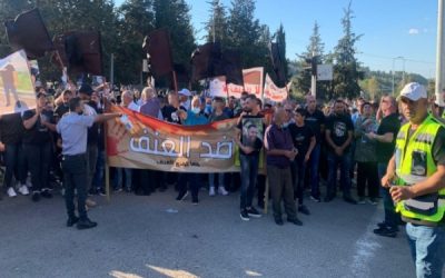 إضراب في البلدات الفلسطينية بأراضي الـ48 ضد العنف والجريمة