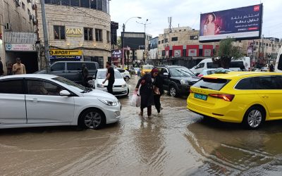 جنين الجريحة تتأهب للأحوال العاصفة