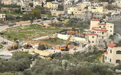 الاحتلال يخطر بالاستيلاء على 3.9 دونمات من أراضي جبع جنوب جنين