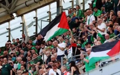 احتجاجات فلسطينية توقف ودية أيرلندا وقطر ومطالبات بعزل الاحتلال رياضياً