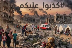 تحت وسم “كذبوا عليكم”.. حملة رقمية فلسطينية تفضح زيف التهدئة وتوثق استمرار المجازر بغزة