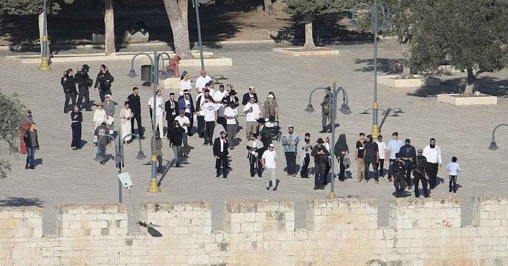 You are currently viewing <a href="https://alquds.com/ar/posts/259569-israeli-escalation-al-aqsa-ibrahimi-mosque-closures">تصعيد إسرائيلي واسع: إغلاق الحرم الإبراهيمي واقتحامات مكثفة للأقصى تزامناً مع ‘عيد العرش’</a>