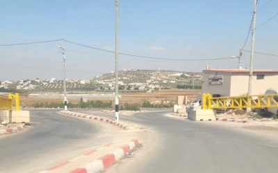 جنين: بوابات وهدم مبنى وبرج عسكري جديد